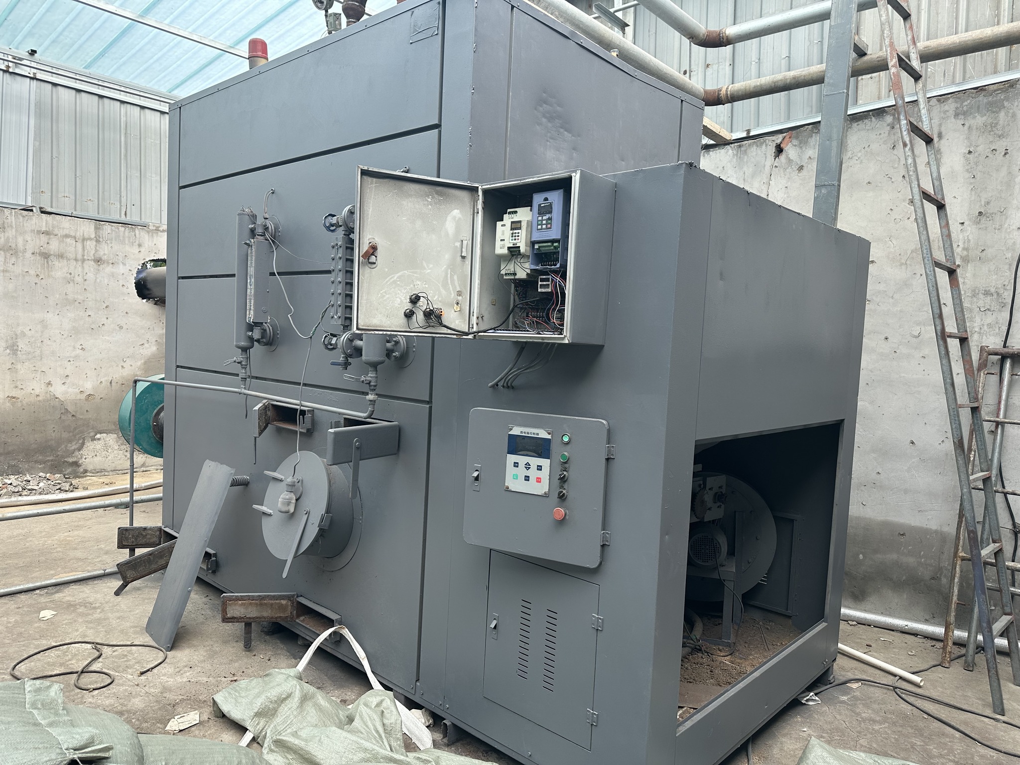 Used Biomass Pellet Steam Generator