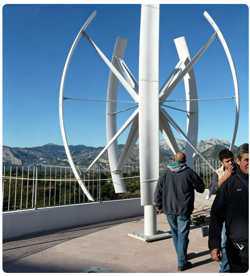 5KW Vertical Axis Wind Turbine | High-Efficiency BSL Wind Turbine