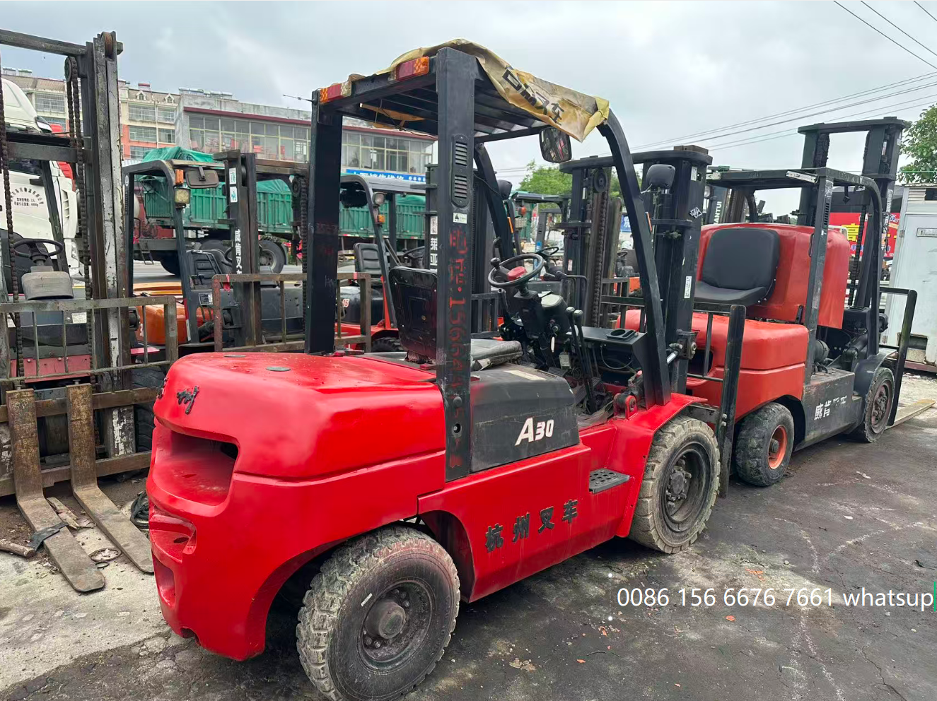 Used Forklift Sales | Multi-ton & Multi-brand in Stock | Refurbishable with Complete Certificates